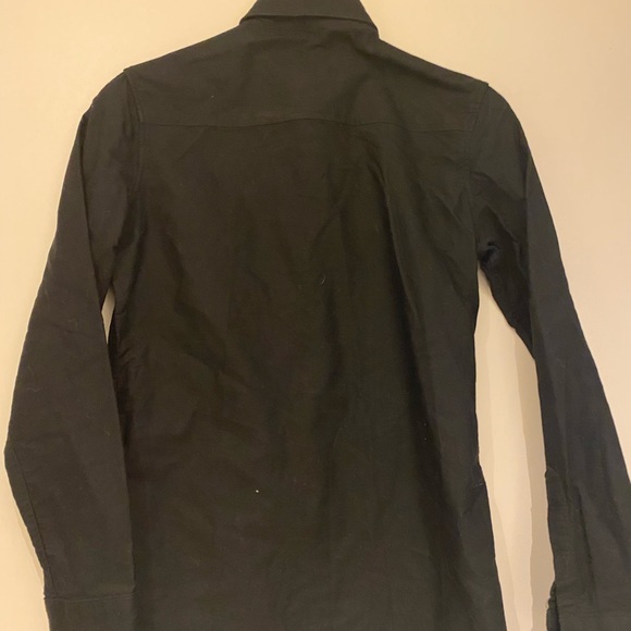 Tradlands Rory Black Button Down Oxford Shirt XXS - Picture 6 of 6